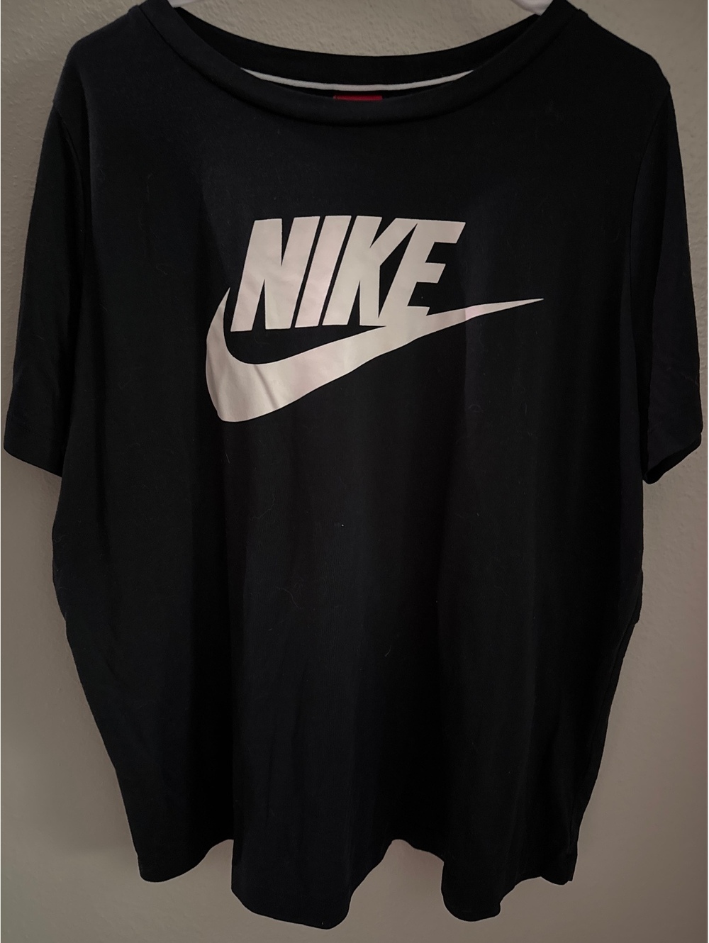 Women's Nike Sportswear Logo T-Shirt Black - Size 1XL